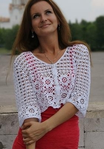 БОЛЕРО "СНЕЖИНКА"